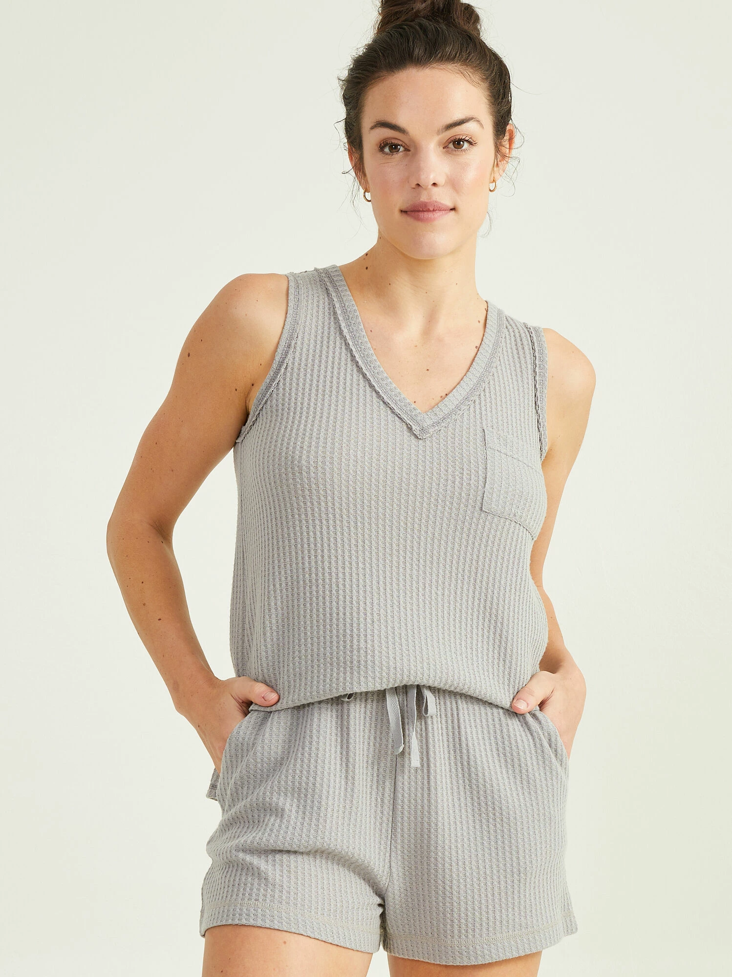 Day Off Waffle Top 3 Day Off Waffle Top - Image 3