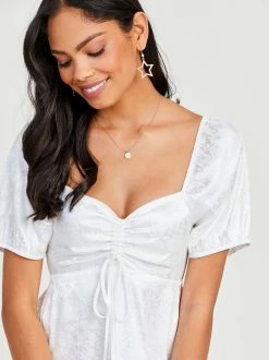 Jocelyn Floral Daisy Dress -Pippa Shop 000196 KD4090 2 WHITE 04