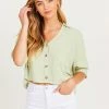 Alyssa Button Down Top