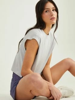 Prime Time Muscle Tank -Pippa Shop 000787 DZ22E688 LT HEATHER GREY 02