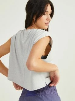 Prime Time Muscle Tank -Pippa Shop 000787 DZ22E688 LT HEATHER GREY 03