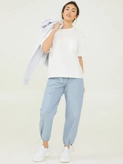 Ease Up Oversized Tee -Pippa Shop 000787 DZ23C408 OFF WHITE 02