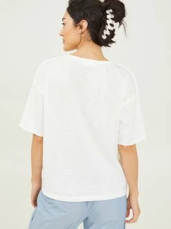 Ease Up Oversized Tee -Pippa Shop 000787 DZ23C408 OFF WHITE 03