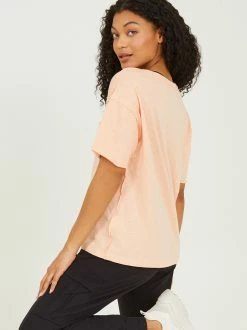Ease Up Oversized Tee -Pippa Shop 000787 DZ23C408 PEACH 03