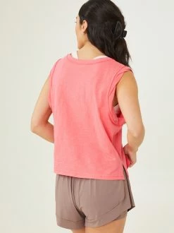 Lowkey Boxy Tank -Pippa Shop 000787 DZ23C416 CORAL 02