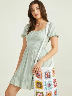 Madison Puff Sleeve Dress