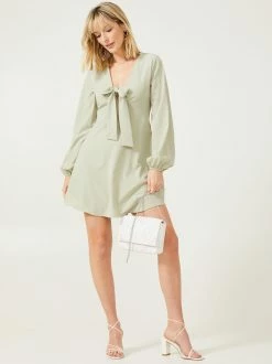 Kayla Tie-Front Dress