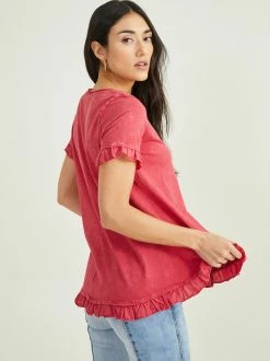 Wren Ruffle Tee -Pippa Shop 000866 D11638 G SKI PATROL 03