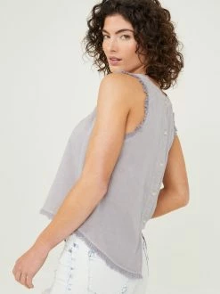 Sarah Fray Hem Tank