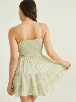Marlowe Floral Dress -Pippa Shop 001125 AXLY R83 SAGE 03