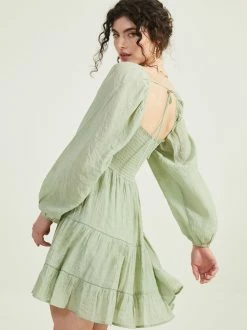 Izzy Puff Sleeve Dress