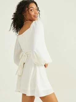 Christina Dress 5 Christina Dress -Pippa Shop 001125 RAELILY Z283 WHITE 02