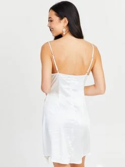 Ulissa Satin Dress -Pippa Shop 001125 ULISSA Z63 WHITE 03