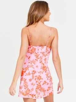 Jolene Dress -Pippa Shop 001125 ZAYLIE FF18 RUST PINK 03