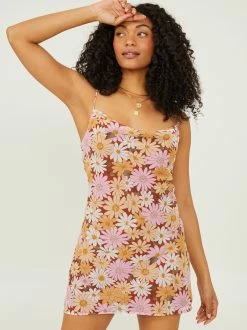 Molly Floral Dress -Pippa Shop 001125 ZAYLIE FF21 MARSALA 02