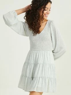 Natalia Floral Smocked Dress