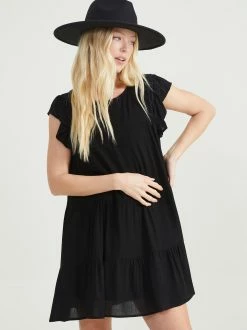Theodora Dress -Pippa Shop 001163 D30571 43A BLACK 02