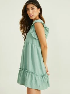 Janie Dress -Pippa Shop 001163 D30861 05A SAGE 02