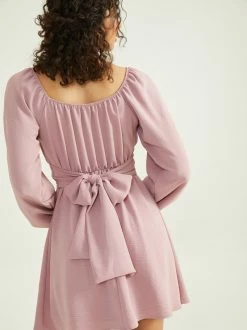 Lola Dress -Pippa Shop 001163 D35009 01A DARK MAUVE 02