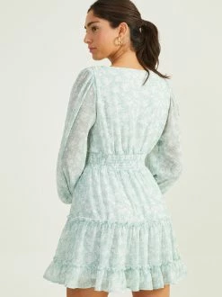 Genesis Floral Dress 7 Genesis Floral Dress -Pippa Shop 001163 ID20652 07A SAGE 03