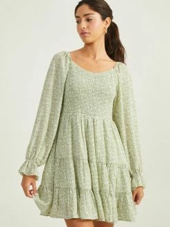 Claryce Floral Dress -Pippa Shop 001163 ID83495 13A SAGE 03