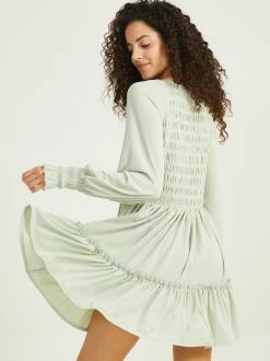 Dana Dress 7 Dana Dress -Pippa Shop 001163 IKD61706 01A SAGE 03