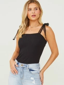 Mia Tie Shoulder Bodysuit