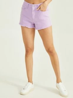 Alley Raw Hem Shorts