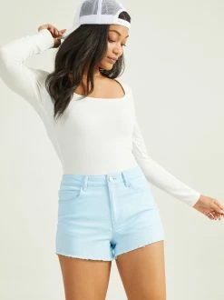 Alley Raw Hem Shorts