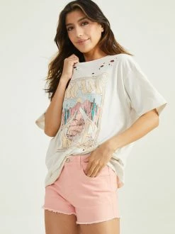 Alley Raw Hem Shorts