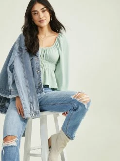 Margot Top -Pippa Shop 001163 T34892 02A LIGHT SAGE 02