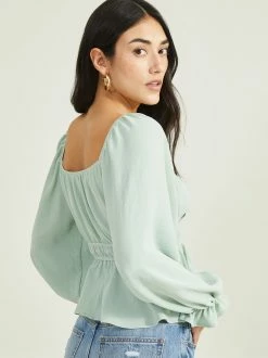 Margot Top -Pippa Shop 001163 T34892 02A LIGHT SAGE 03