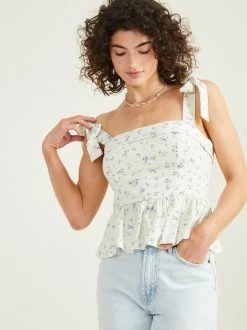 Georgia Floral Babydoll Top