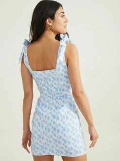 Robins Dress -Pippa Shop 001173 26AQ74QMBP WHITE BLUE 04