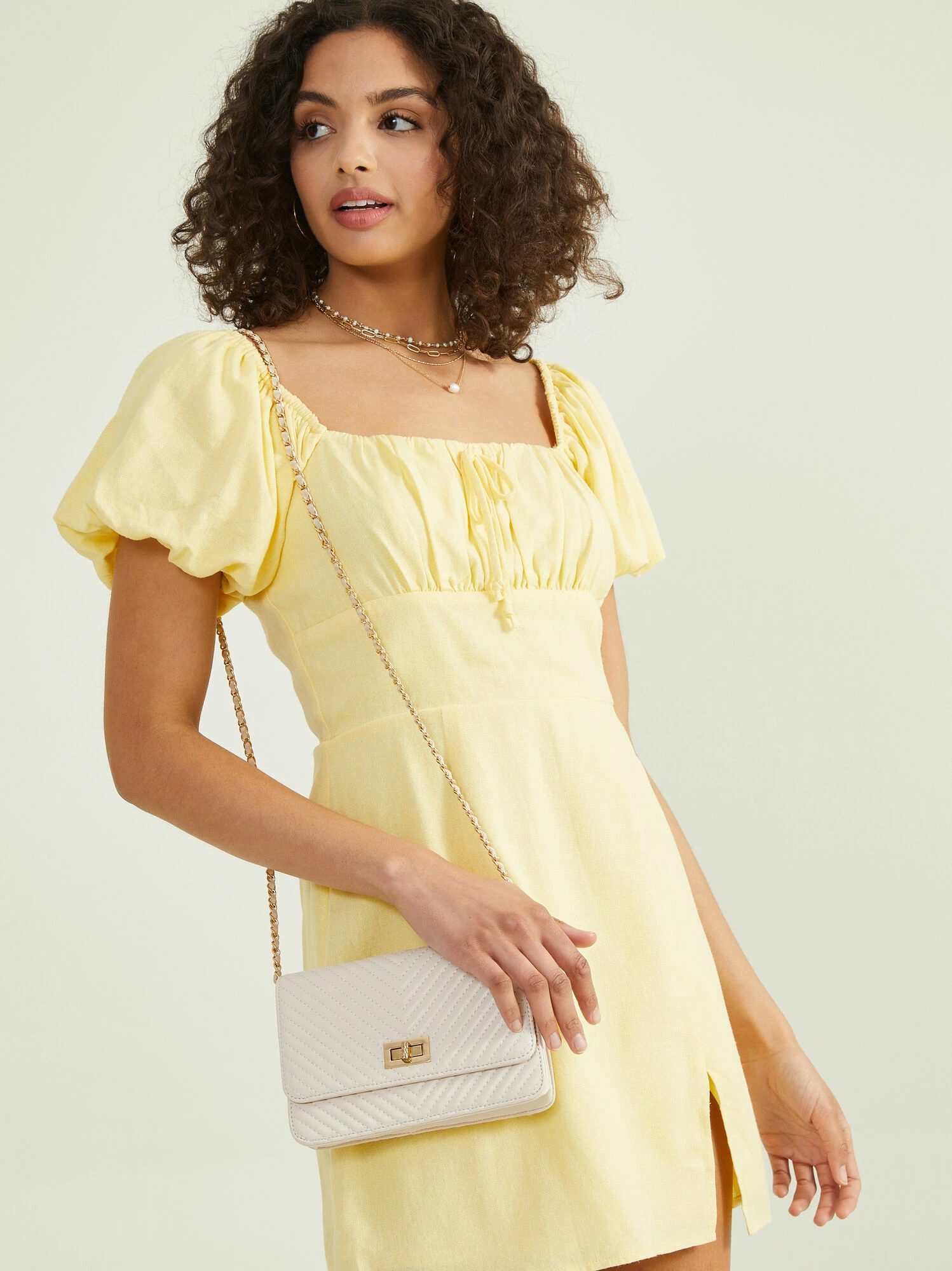 Celia Puff Sleeve Dress 1 Celia Puff Sleeve Dress