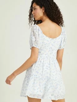 Chambers Floral Dress -Pippa Shop 001173 26DB83QMFP WHITE BLUE 02