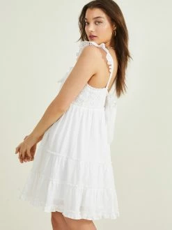 Delilah Tiered Dress 8 Delilah Tiered Dress -Pippa Shop 001173 26DC29QMRP WHITE 03