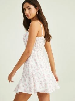 Clarissa Floral Dress -Pippa Shop 001173 26W924QMIP IVORY PINK 02