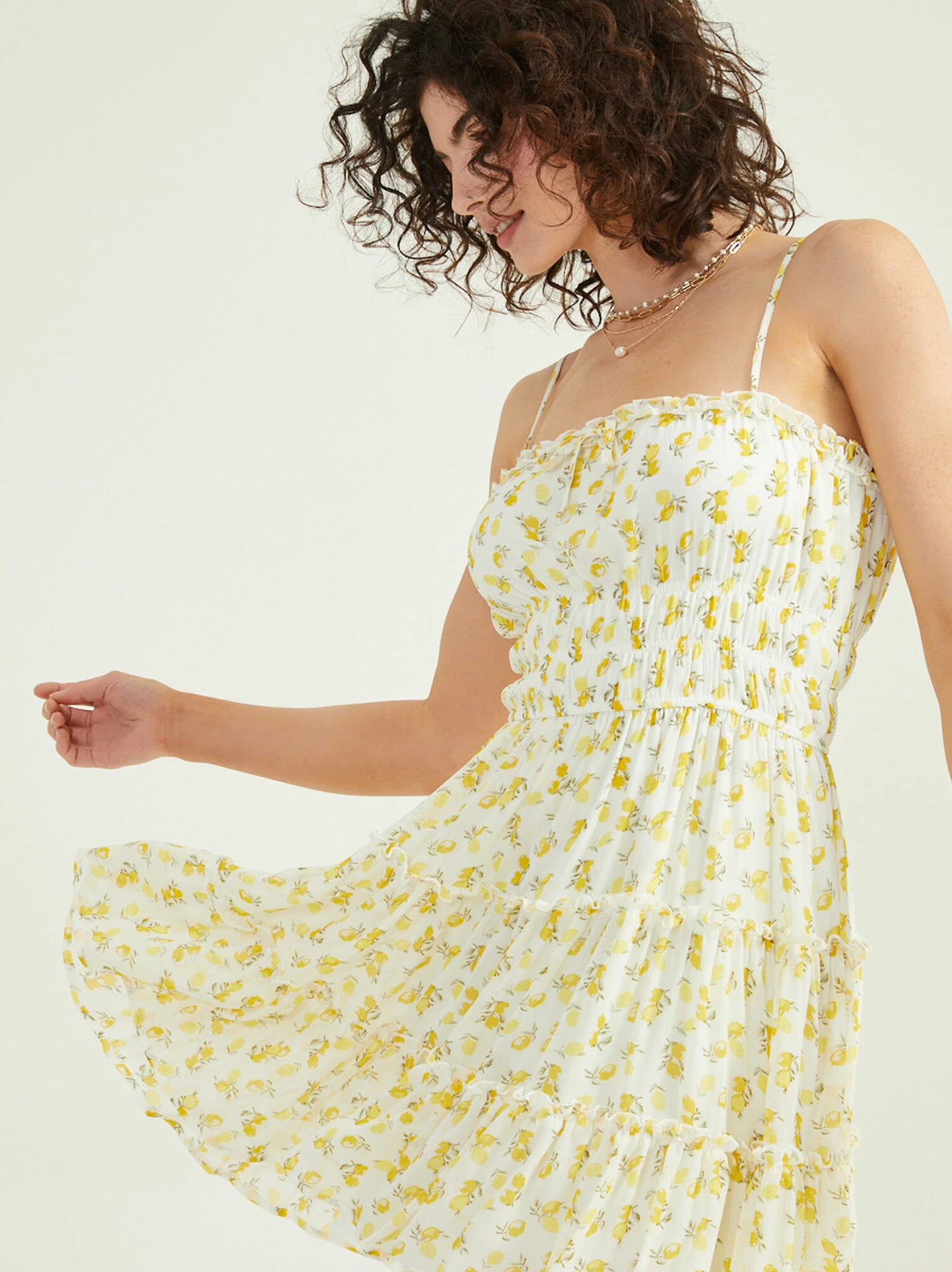 Lemon Mini Dress 2 Lemon Mini Dress - Image 2
