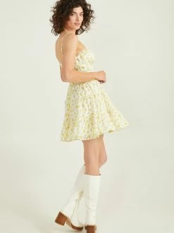 Lemon Mini Dress 5 Lemon Mini Dress -Pippa Shop 001173 26Y688KEAP IVORY YELLOW 02