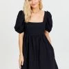 Gracie Puff Sleeve Mini Dress
