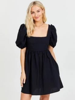 Gracie Puff Sleeve Mini Dress