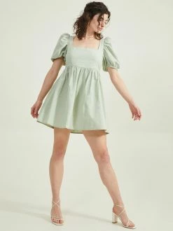 Gracie Puff Sleeve Mini Dress