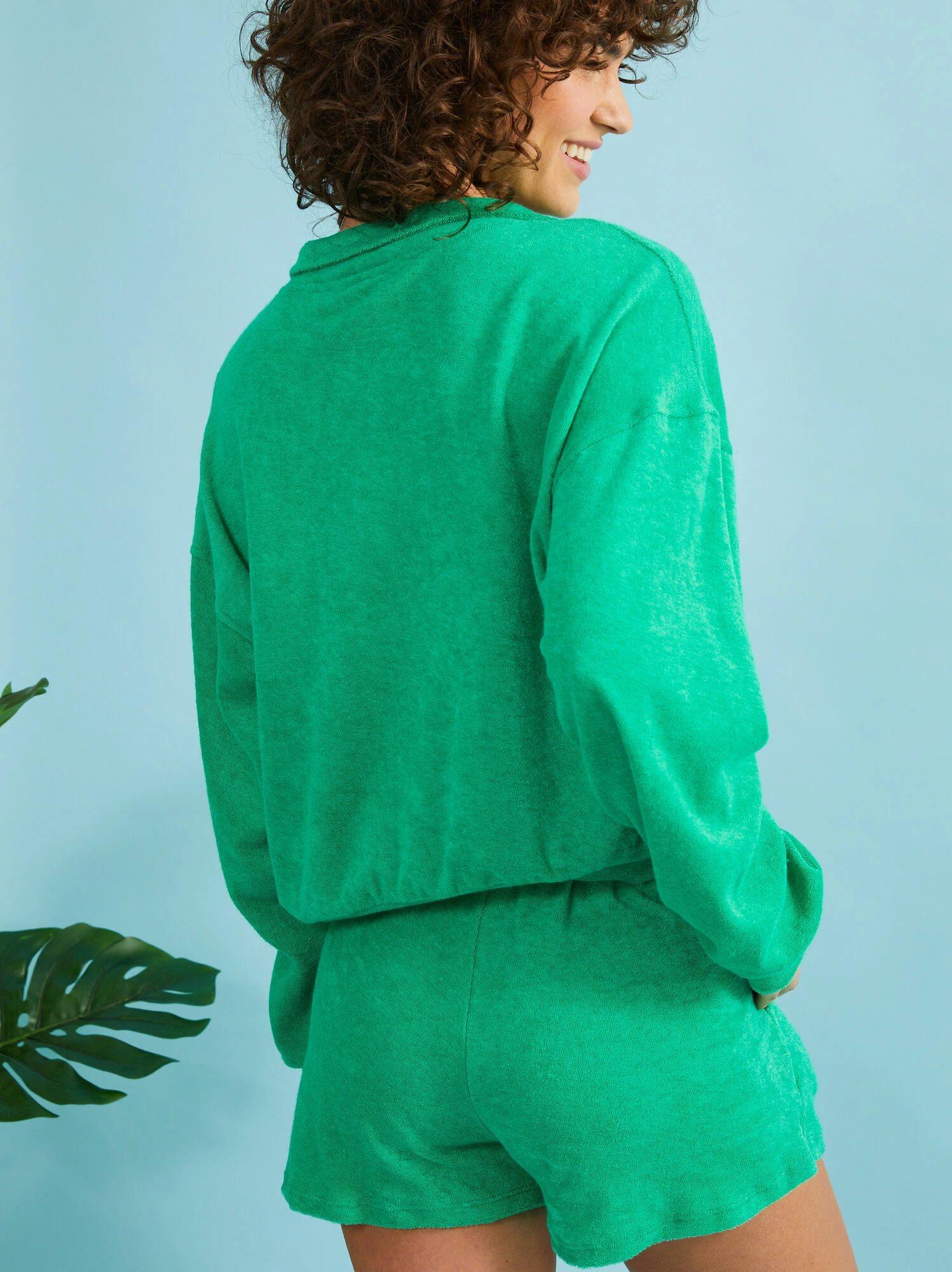 Terry Cloth Coverup Top 3 Terry Cloth Coverup Top - Image 3