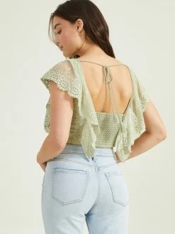 Aurelia Eyelet Top -Pippa Shop 001839 NT 29071 23 DESERT SAGE 02