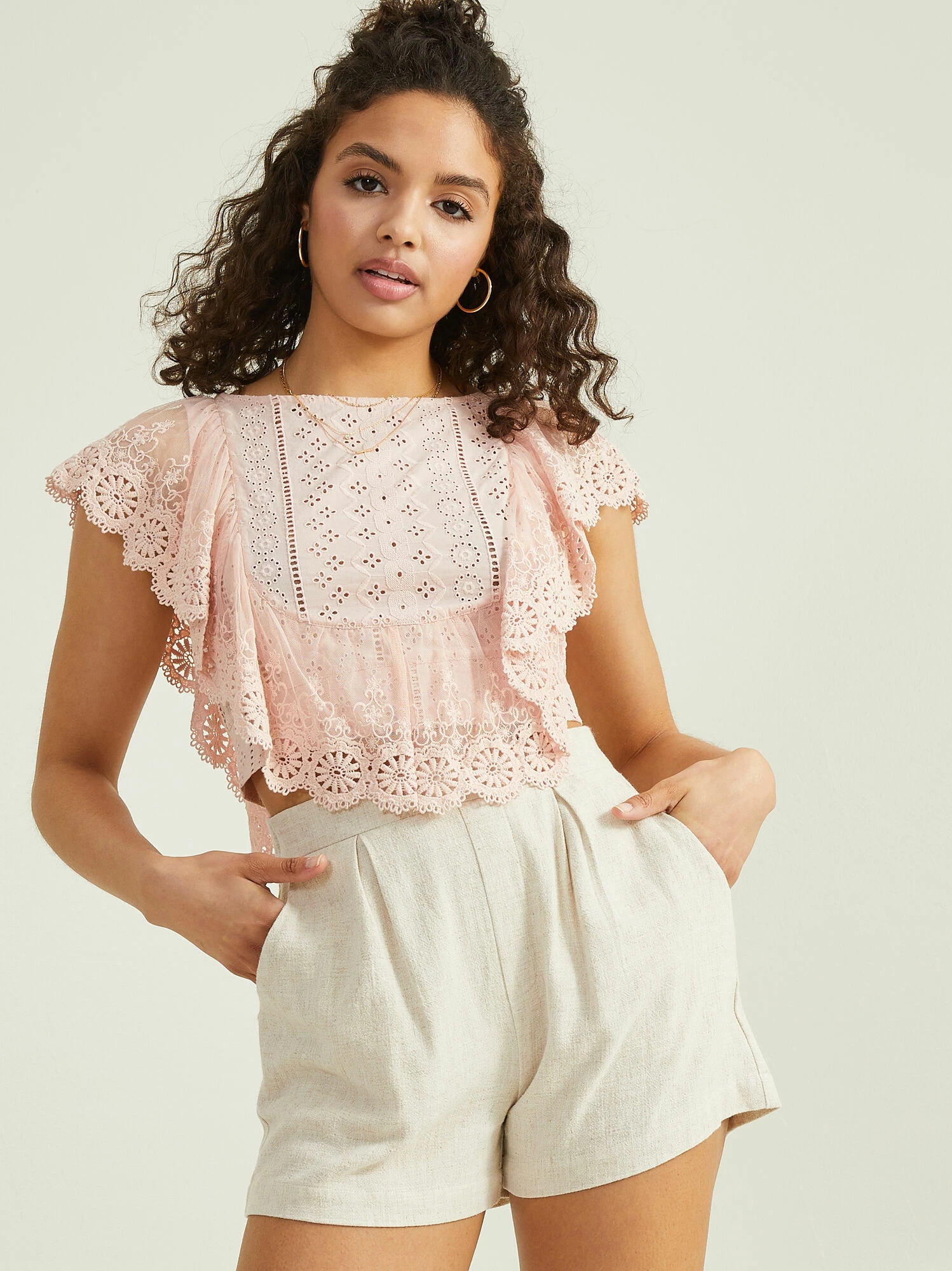 Aurelia Eyelet Top 2 Aurelia Eyelet Top - Image 2