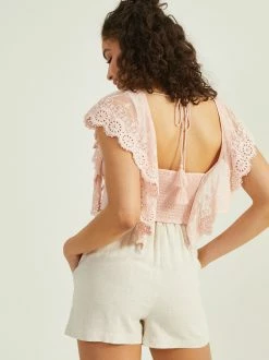 Aurelia Eyelet Top 7 Aurelia Eyelet Top -Pippa Shop 001839 NT 29071 23 PEACH WHIP 03