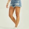 Campbell Distressed Denim Shorts