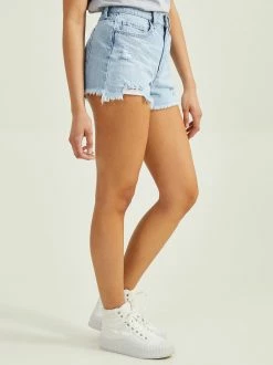 Palmer Denim Shorts 6 Palmer Denim Shorts -Pippa Shop 001841 SP S7464L LIGHT WASH 02
