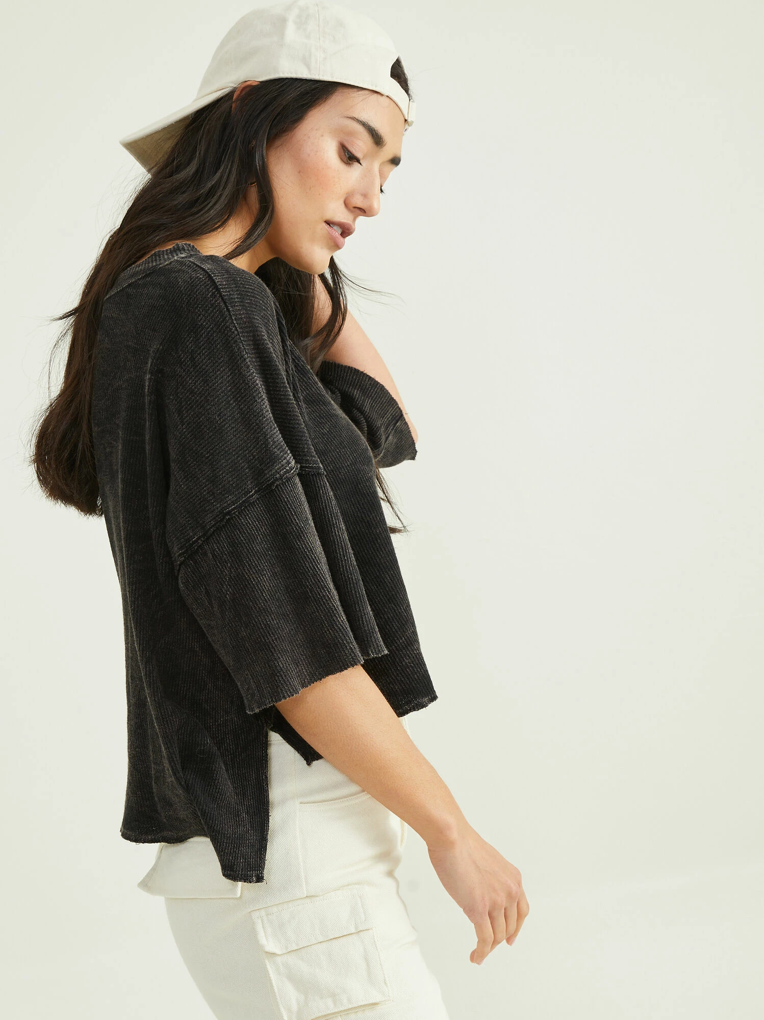 Claire Thermal Ruffle Top 3 Claire Thermal Ruffle Top - Image 3